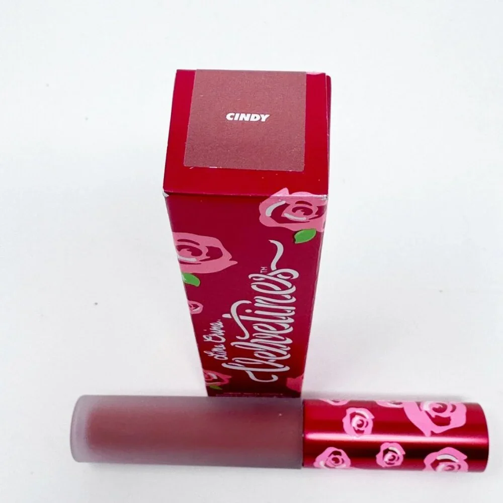 2 - Lime Crime CINDY Velvetines Liquid Matte Lipstick NEW